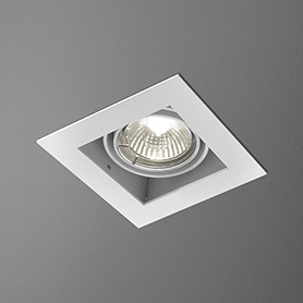 SQUARES 50x1 AQform lampa do wbudowania - Biały