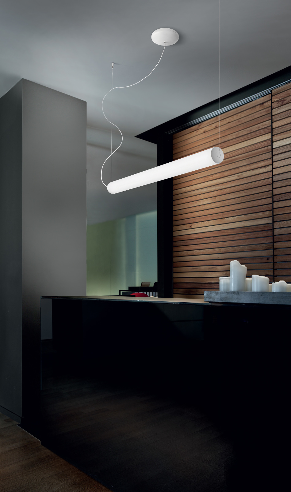 Tu-O Linea Light Decorative lampa wisząca - Neutralna 4000K - dł.100,5cm, 32W LED