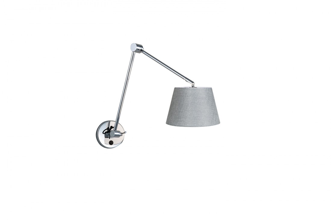 ADAM WALL S AZzardo kinkiet - Czarny - 20cm