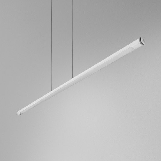 THIN TUBE central led AQform lampa wisząca - 152cm - Złoty - Ciepła biała 3000K