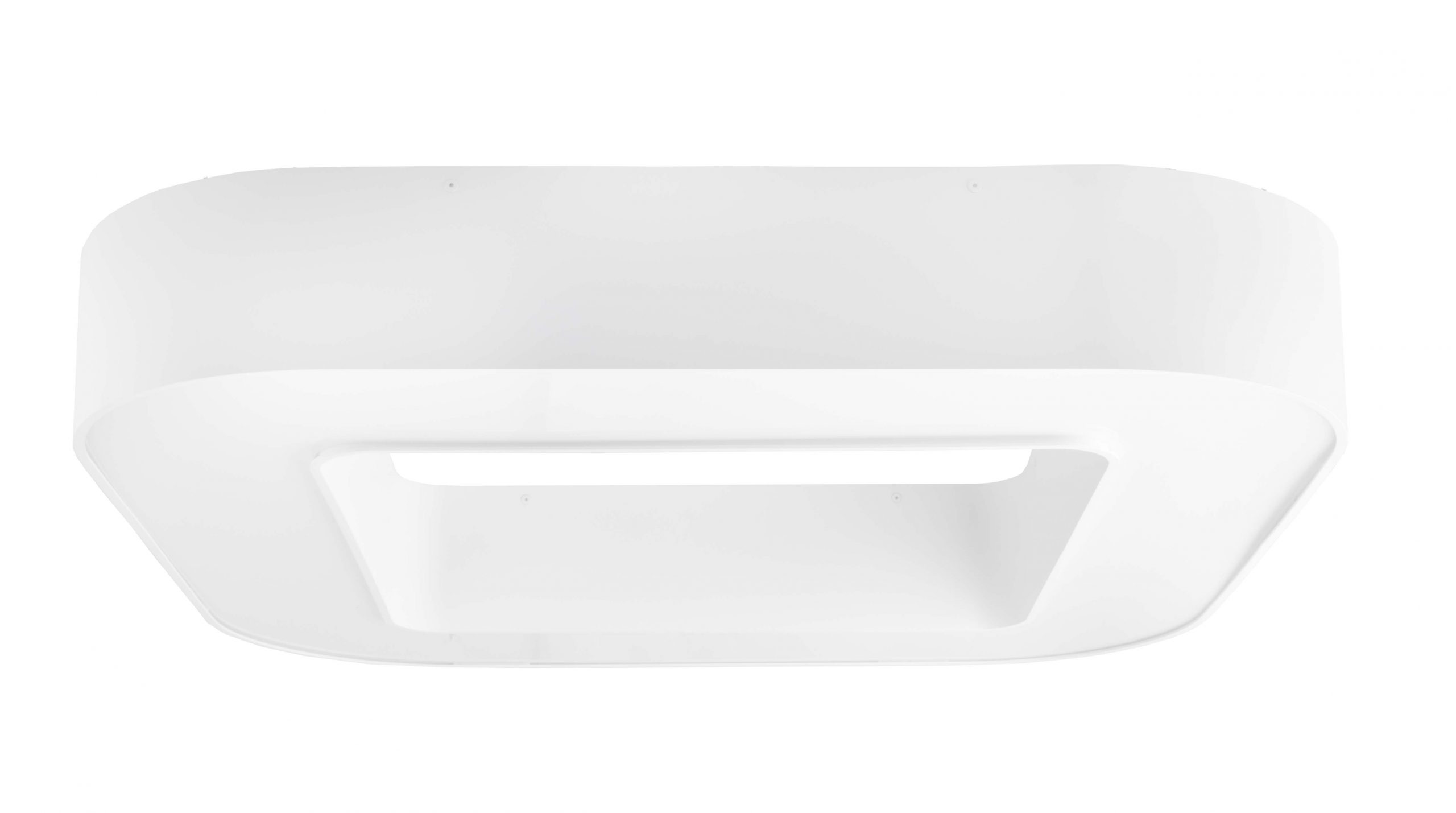 FRAME Lira Lighting plafon - 140x140cm - Szary - Neutralna 4000K