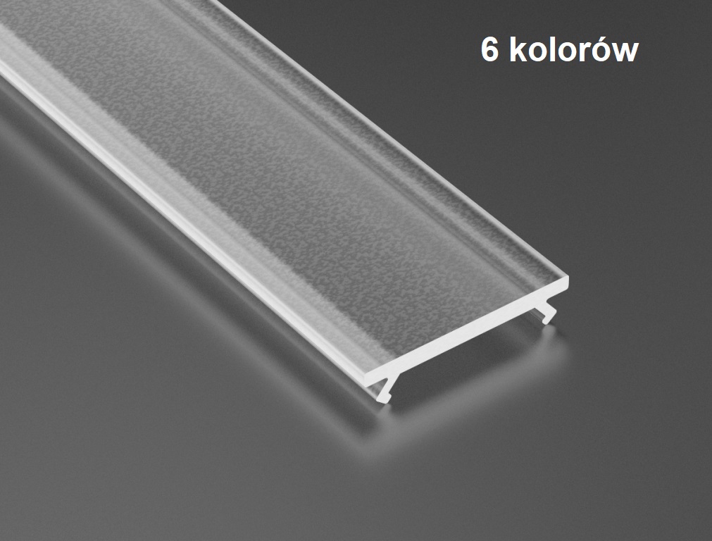 KLOSZ BASIC PMMA 2m Lumines - Czarny