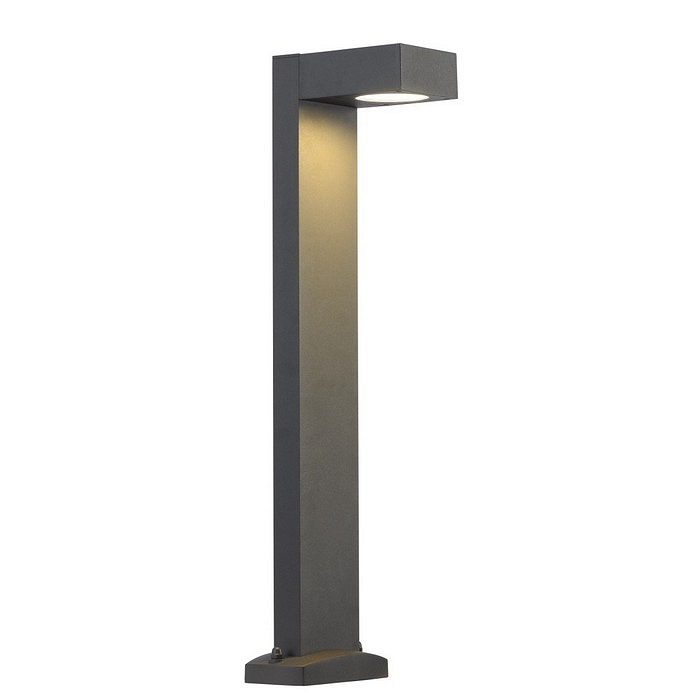 QUADRASYL SLV lampa stojąca - Srebrnoszary