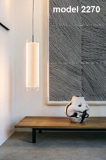 GUISE Vibia pionowa lampa wisząca 3 konfiguracje - Model 2272 z podstawą