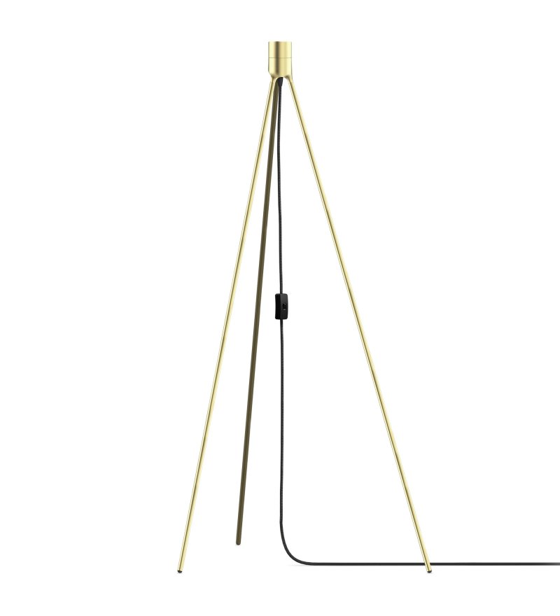 TRIPOD Umage podstawa do lamp stołowych i podłogowych - Mosiądz szczotkowany - FLOOR
