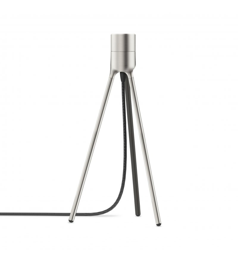 TRIPOD Umage podstawa do lamp stołowych i podłogowych - Stal szczotkowana - TABLE