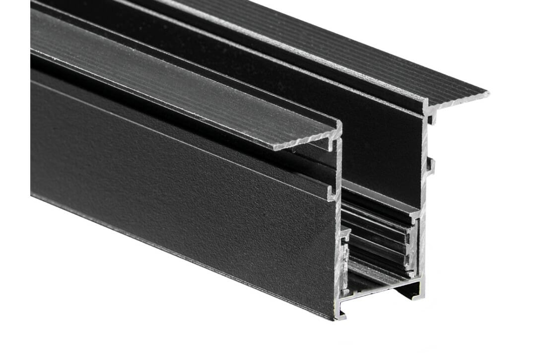 ALFA 52 szyna magnetyczna podtynkowa gips1 AZzardo - 1 metr - Biały