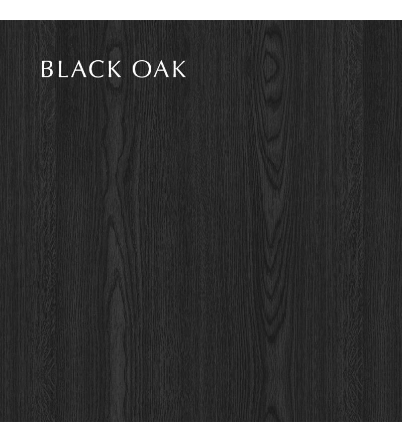 CLAVA UP WOOD Umage kinkiet/ plafon - Medium - Czarny dąb
