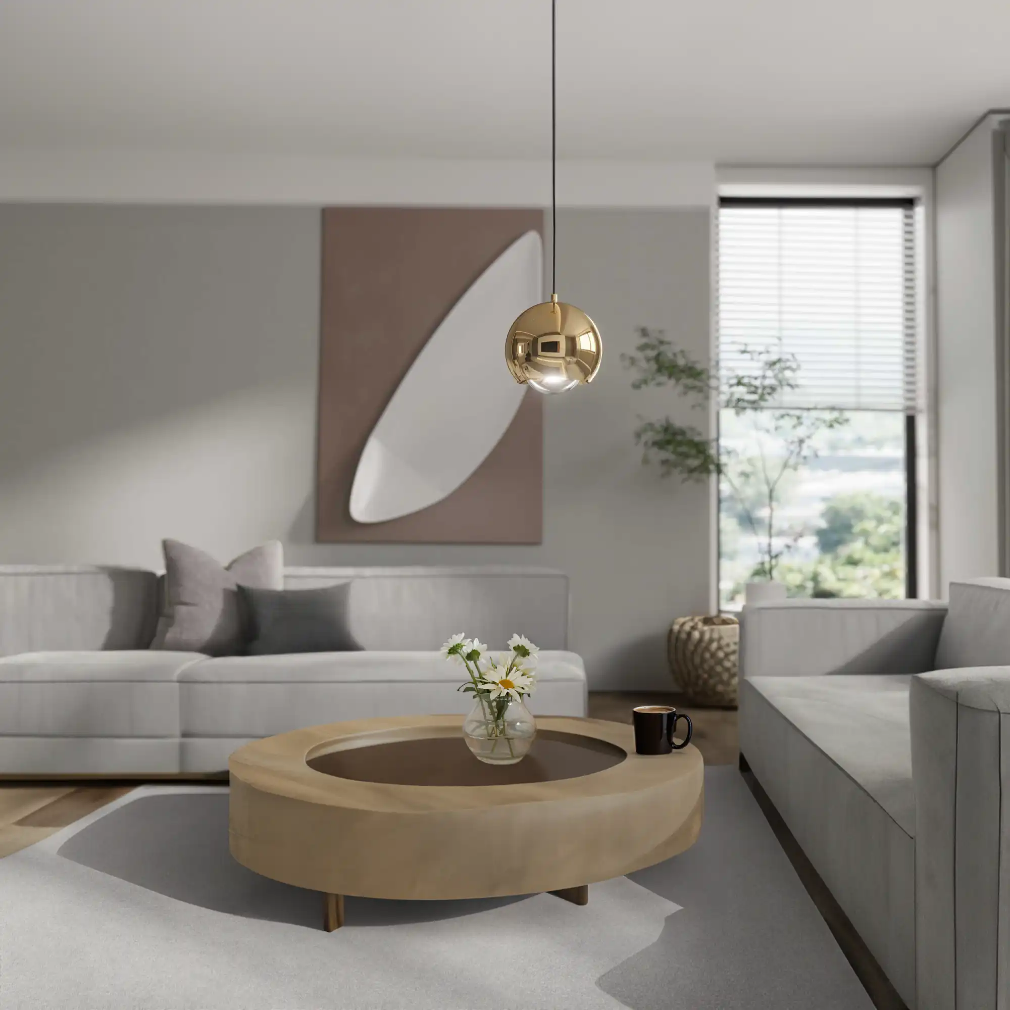AURENIA 5W LED Yaskr lampa wisząca - Złoty