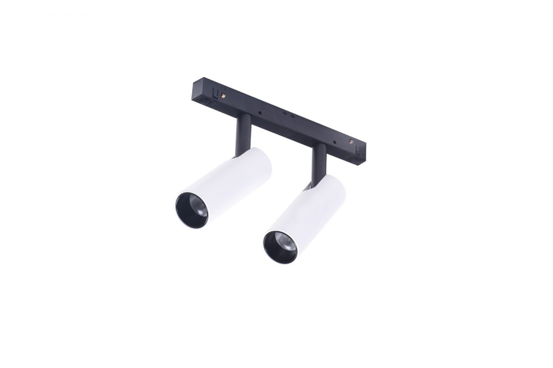 ALFA NIKO TRACK MAGNETIC 2x 7W AZzardo lampa do szyny - Biały - Ciepłobiała 3000K