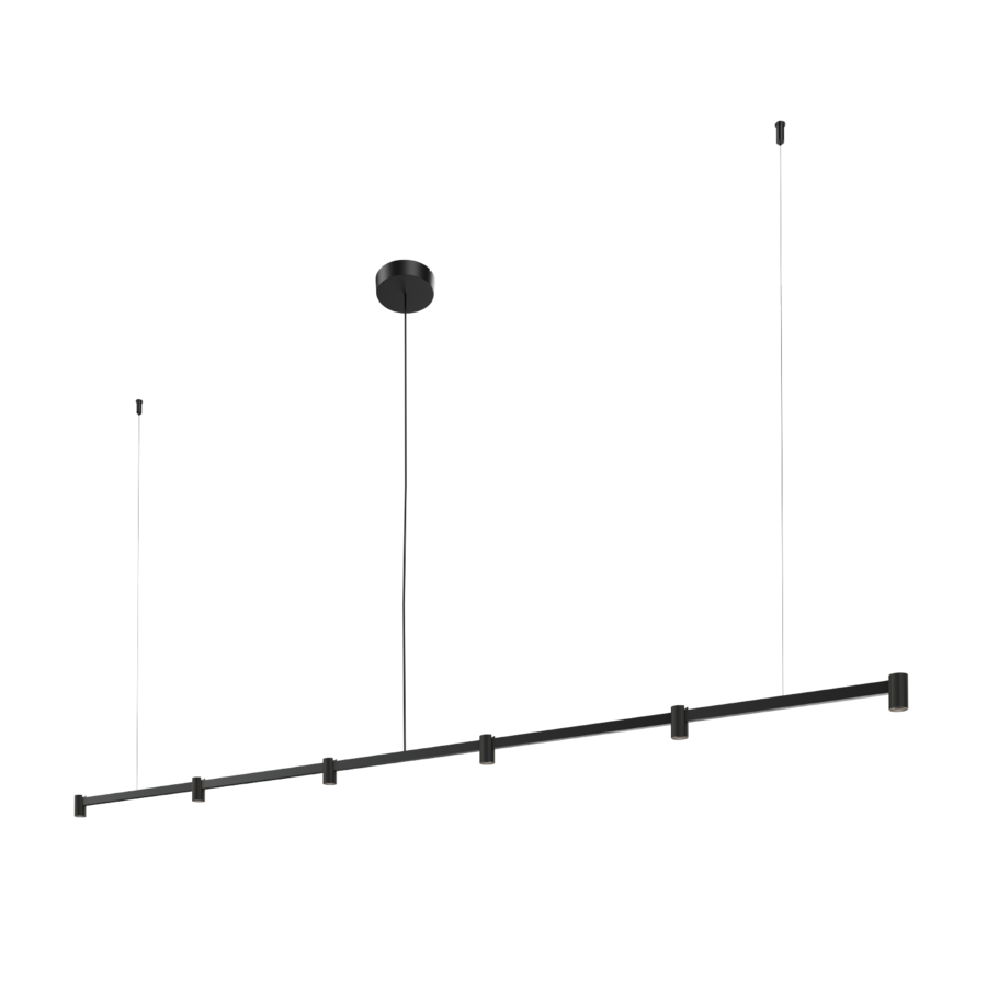 TRACE CHANDELIER Wever & Ducré lampa wisząca - TRACE 2.0 - Czarny - 3000K