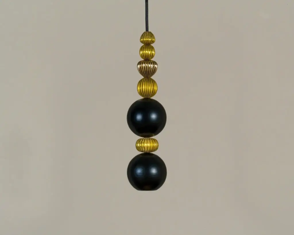 BOLA QUEEN 2 LoftLight lampa wisząca - Jet black